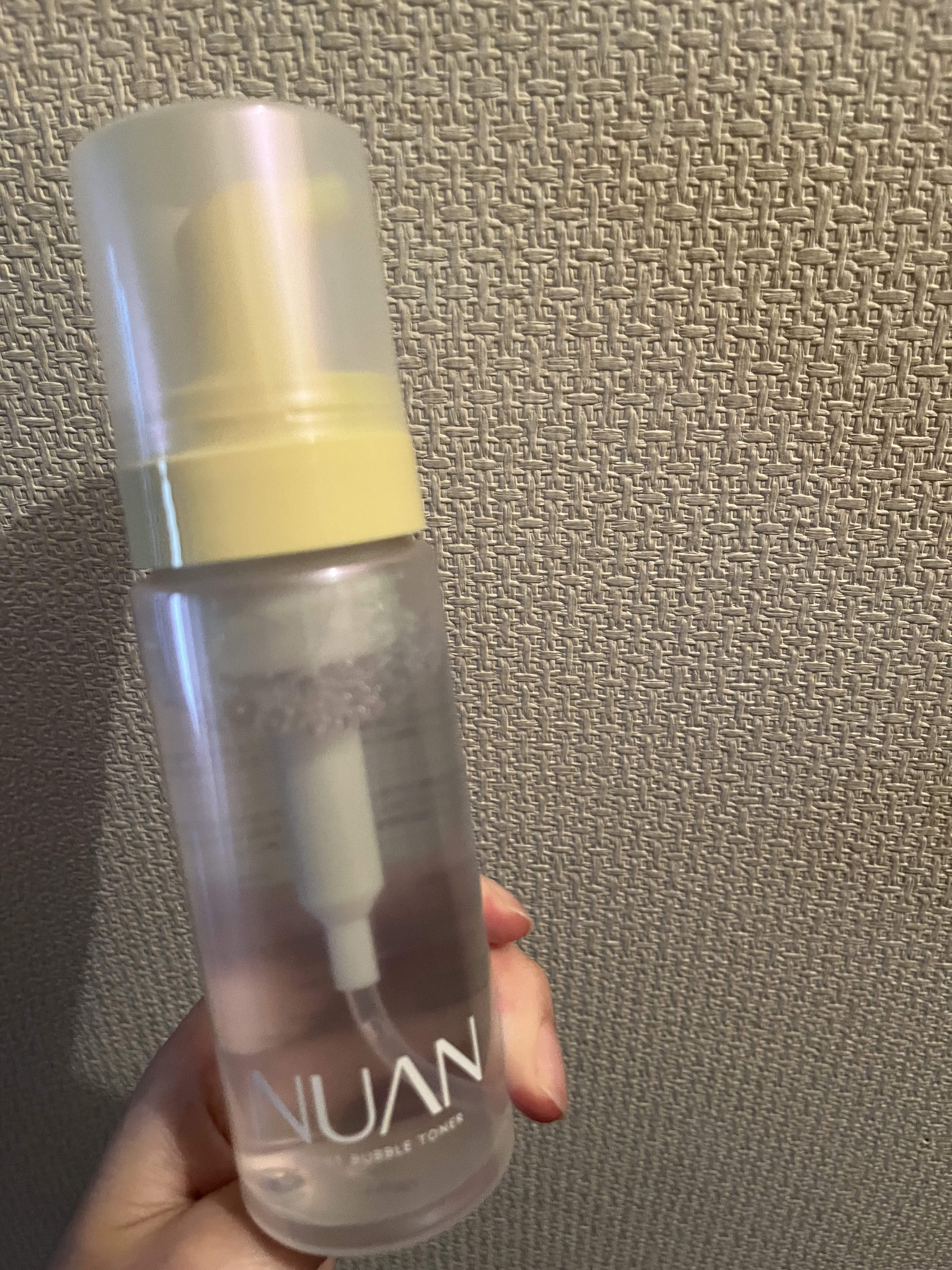 浸透バブル化粧水/NUAN/化粧水を使ったクチコミ（2枚目）