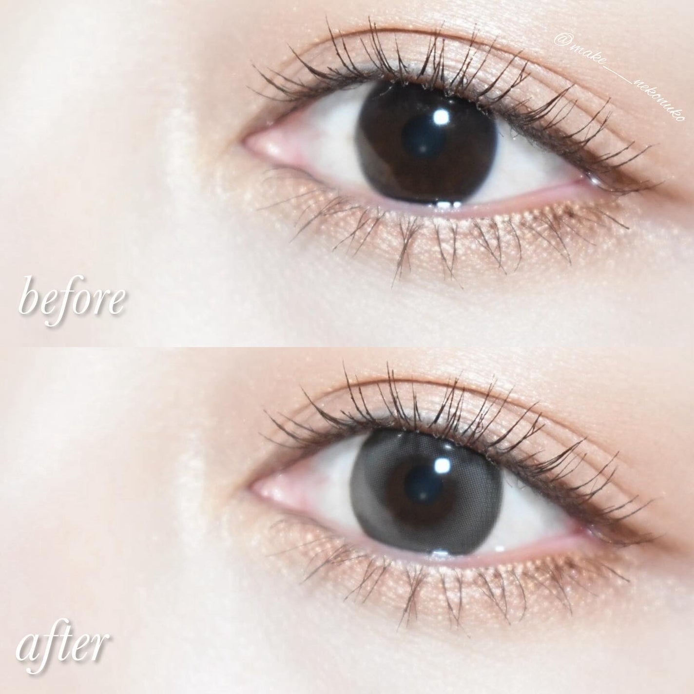 ミスティワンデー/OLENS/カラーコンタクトレンズを使ったクチコミ(8枚目)