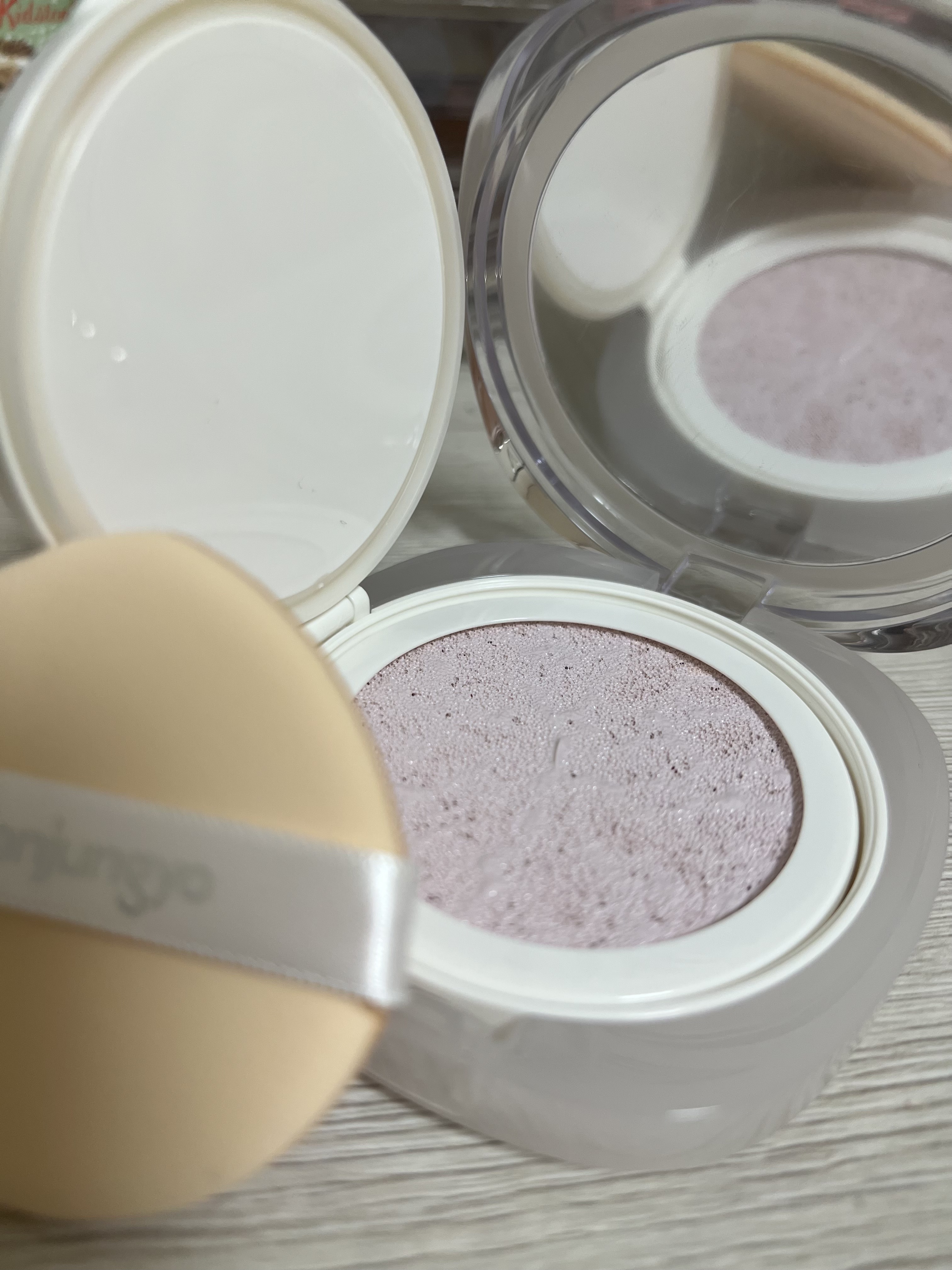 ウォンジョンヨ　トーンアップ　フィルタークッション/Wonjungyo/クッションファンデーションを使ったクチコミ（3枚目）