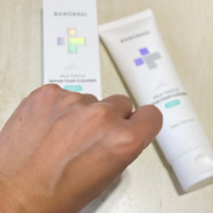 ミルクシスルリペアシカフォームクレンザー プラス/BANOBAGI/洗顔フォームを使ったクチコミ(4枚目)