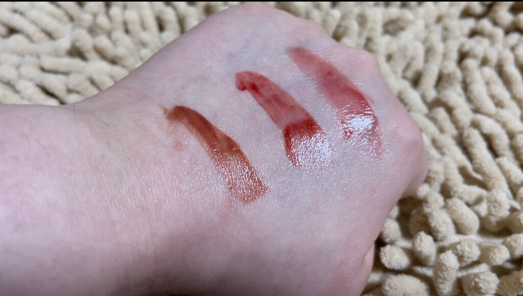 ウォータリーティントリップ/CEZANNE/リップティントを使ったクチコミ（3枚目）