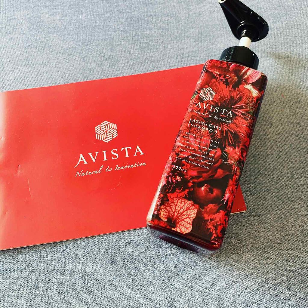 アビスタ エイジングケアシャンプー／コンディショナー シャンプー 300ml/AVISTA/市販シャンプーを使ったクチコミ（1枚目）