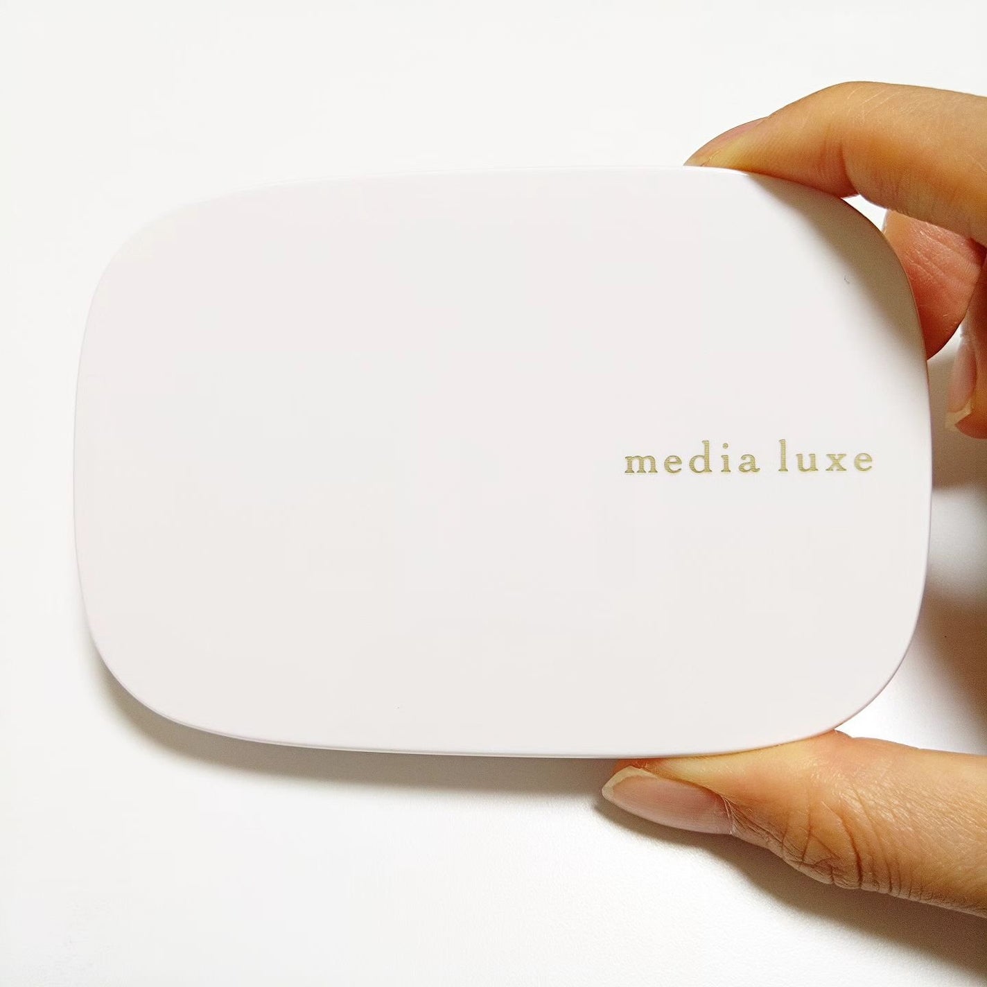 パウダーファンデーション/media luxe/パウダーファンデーションを使ったクチコミ(2枚目)