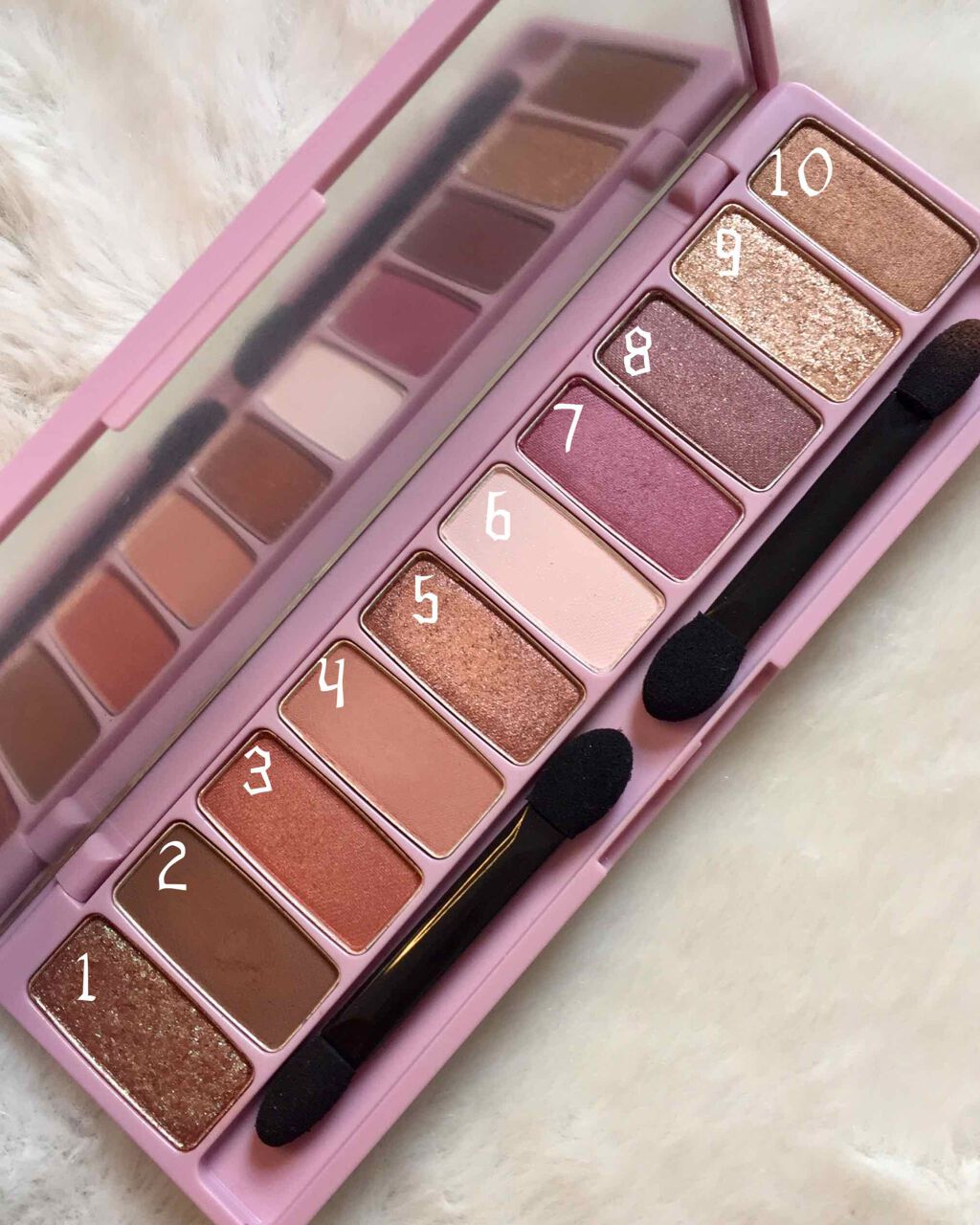 プレイカラー アイシャドウ/ETUDE/アイシャドウパレットを使ったクチコミ(2枚目)