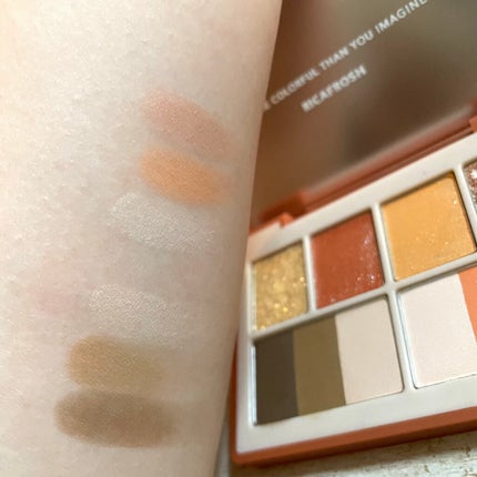 ラグトーマス・キット/RICAFROSH/アイシャドウパレットを使ったクチコミ(4枚目)