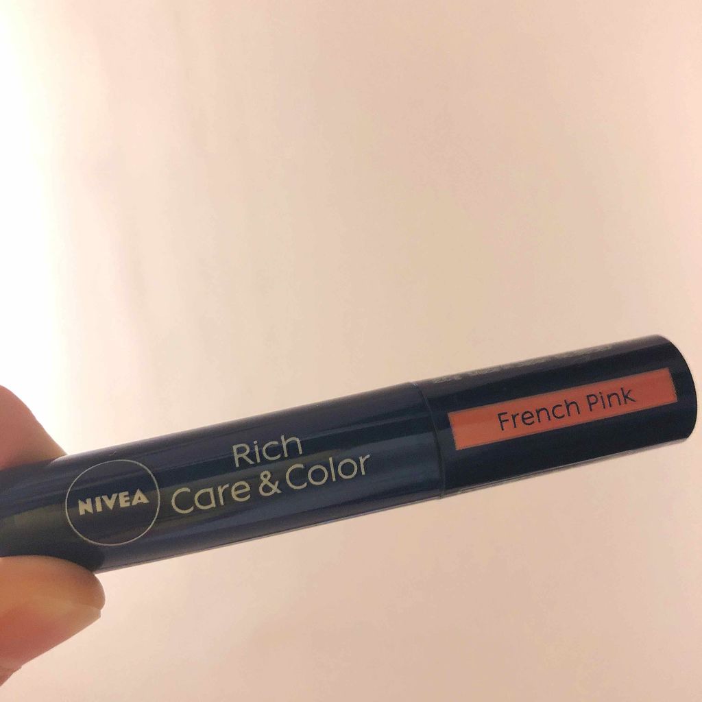 ニベア リッチケア＆カラーリップ/ニベア/リップクリームを使ったクチコミ（1枚目）