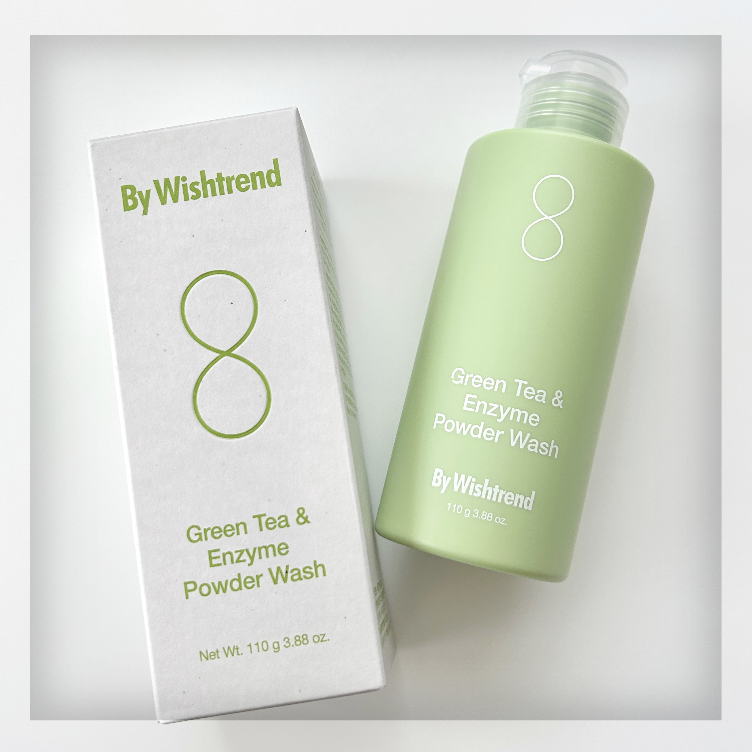 グリーンティー&エンザイムパウダーウォッシュ/By Wishtrend/洗顔パウダーを使ったクチコミ（1枚目）