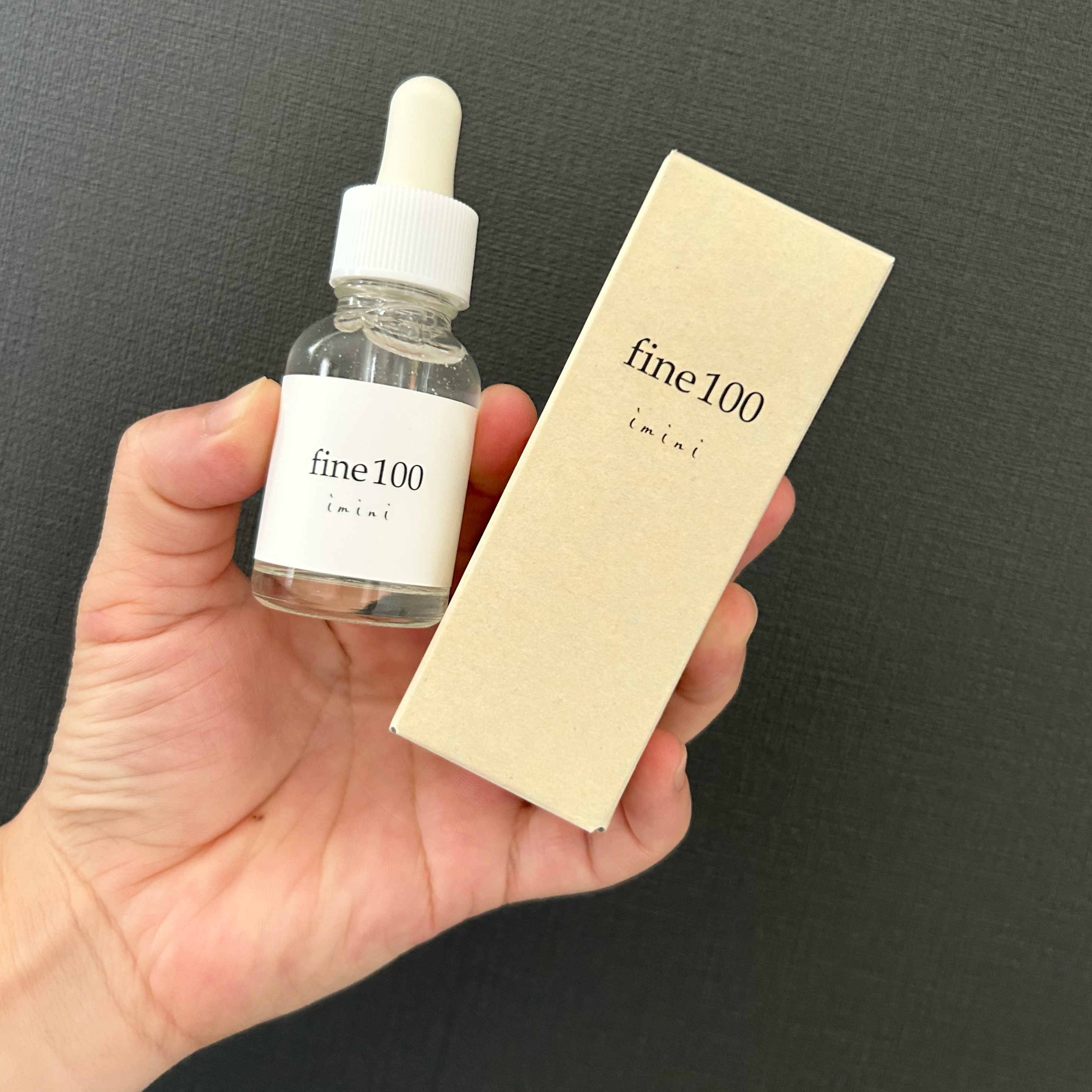 ファイン100/imini/美容液を使ったクチコミ（1枚目）