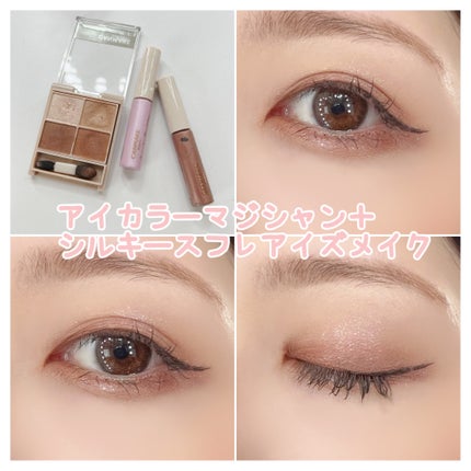 シルキースフレアイズ(マットタイプ)/キャンメイク/アイシャドウパレットを使ったクチコミ(1枚目)