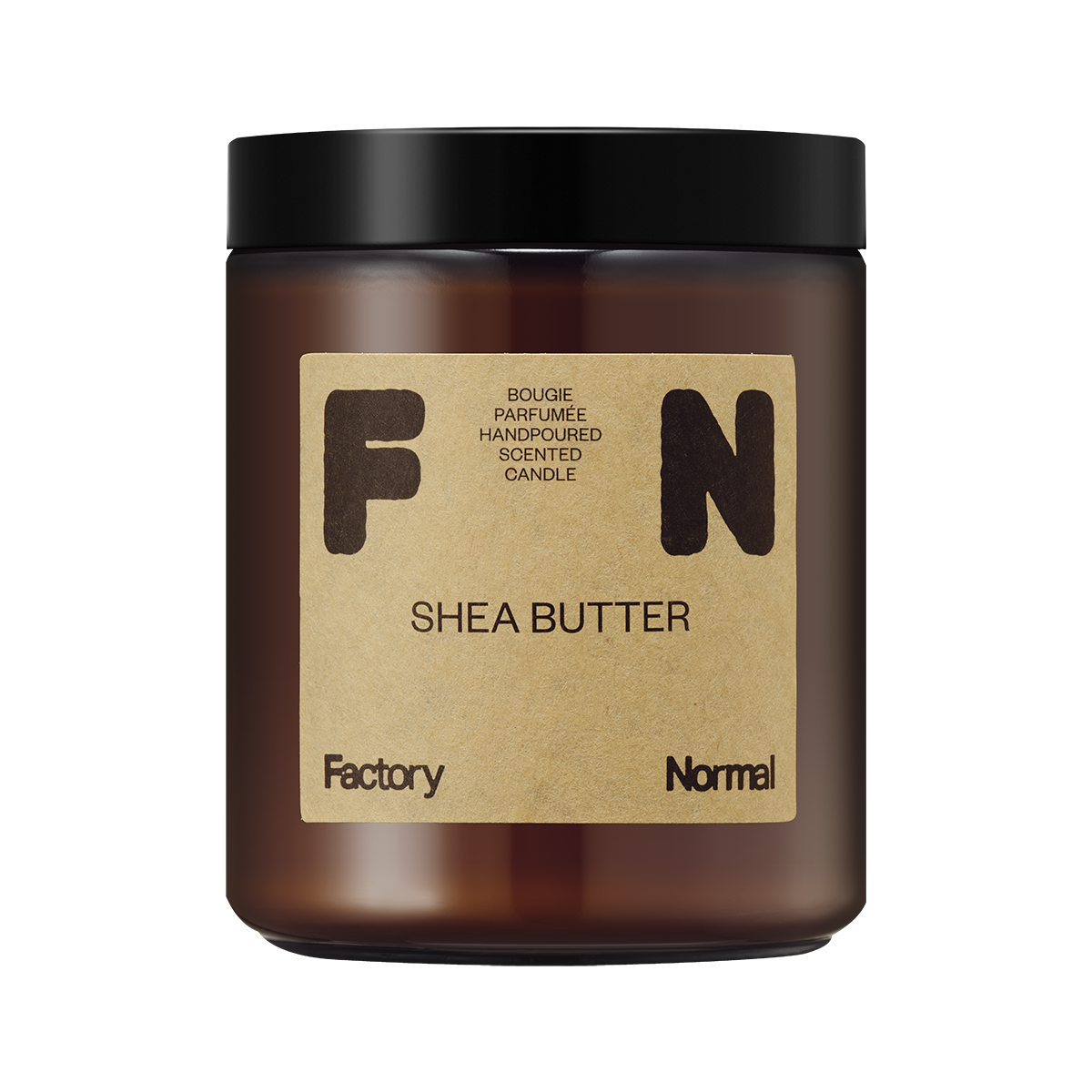 Factory Normal 茶色い瓶 ソイキャンドル - Shea Butter