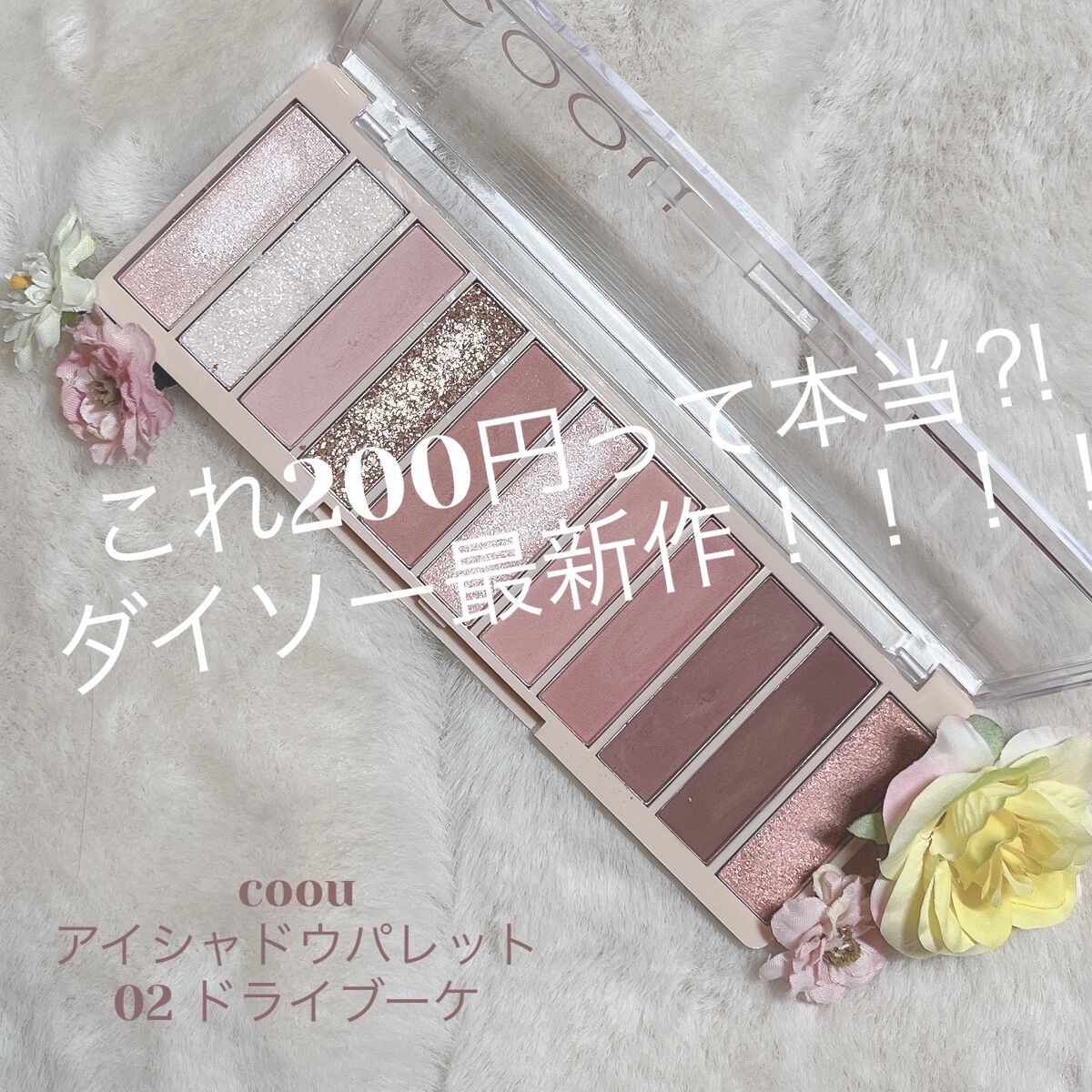 アイシャドウパレット/coou/アイシャドウパレットを使ったクチコミ（1枚目）