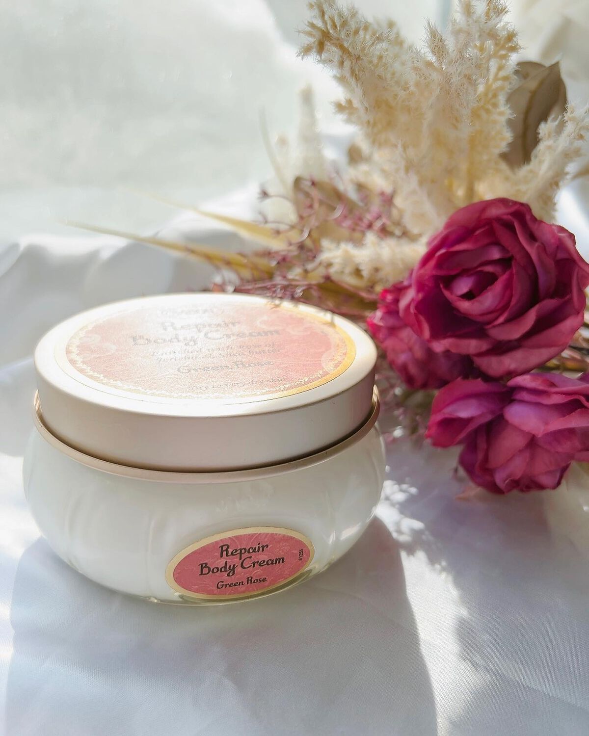 リペアボディクリーム グリーン・ローズ/SABON/ボディクリームを使ったクチコミ（3枚目）