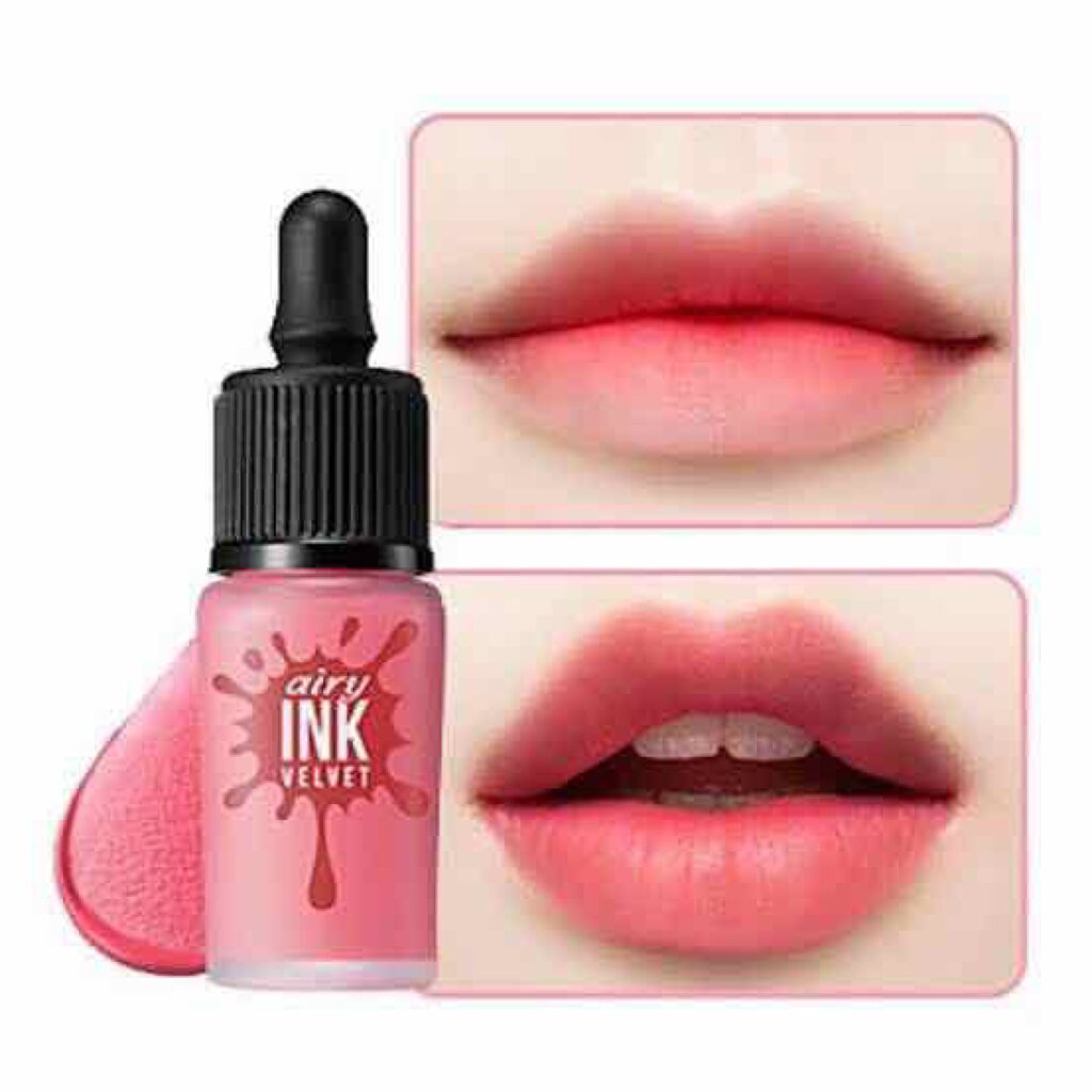 インク エアリー ベルベット/PERIPERA/口紅を使ったクチコミ（2枚目）