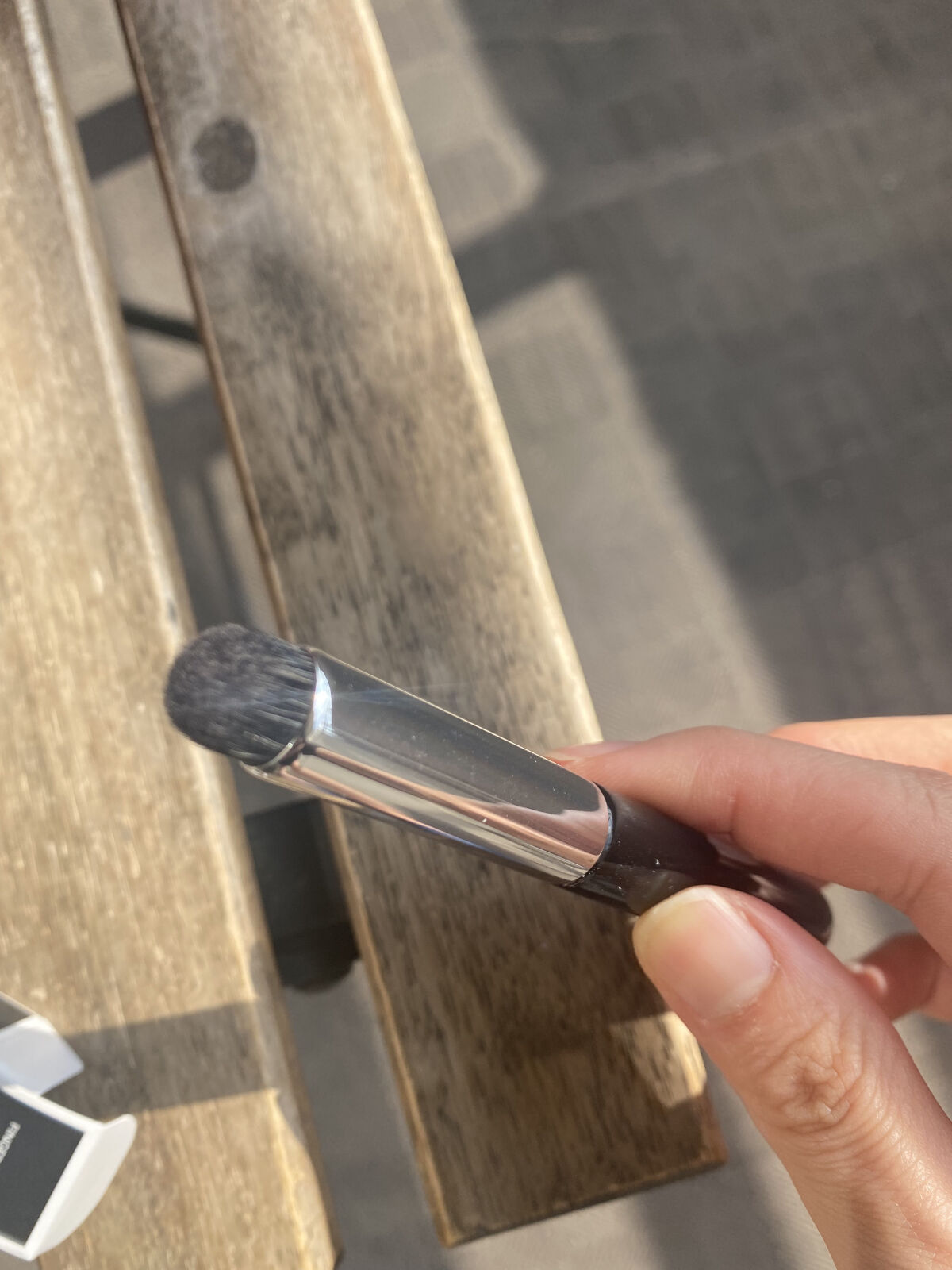 フィンガーブラシ /ブリリアージュ/メイクブラシを使ったクチコミ（2枚目）