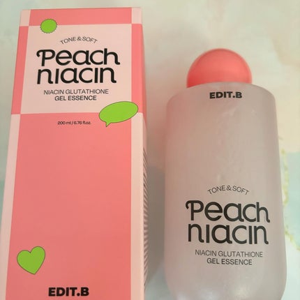 ピーチ ナイアシンアミド GLT ジェルエッセンス/EDIT.B/美容液を使ったクチコミ(1枚目)
