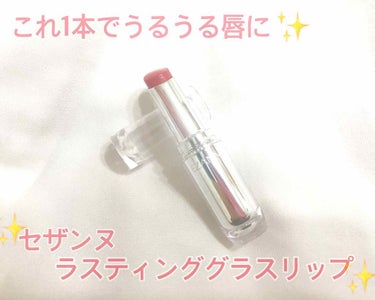 うるうる唇になりたい方必見です💗
セザンヌの480円で叶えれる優秀リップ💄✨

✨セザンヌ ラスティンググロスリップ✨

カラーはRD11のチェリーレッドです🍒
LIPSで毎日と言って良いほどこのセザン