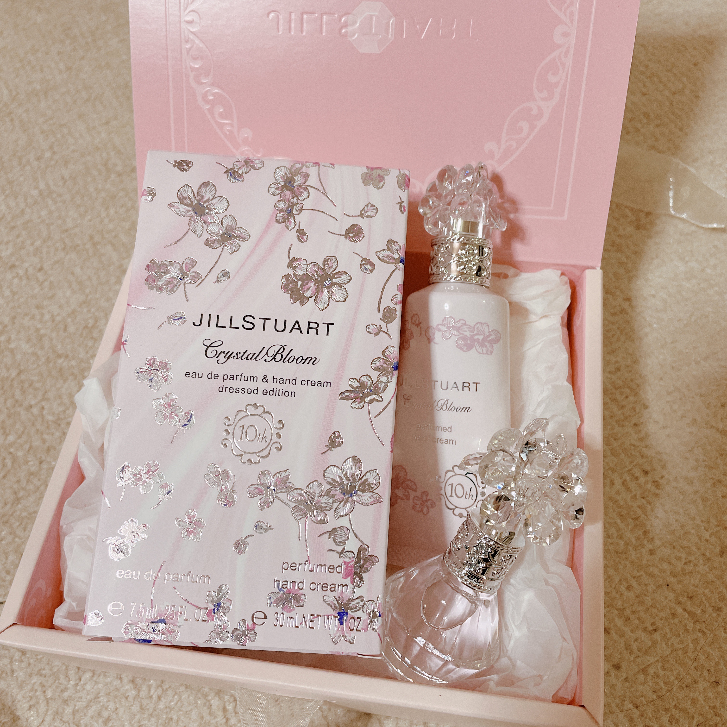 ジルスチュアート クリスタルブルーム オードパルファン/JILL STUART/香水(レディース)を使ったクチコミ（1枚目）