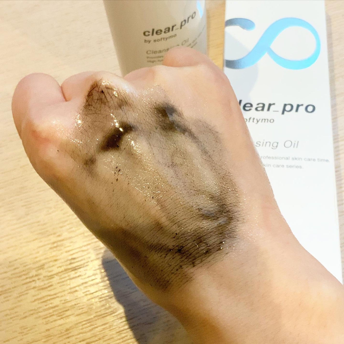 ソフティモ クリアプロ 酵素クレンジングオイル/ソフティモ/オイルクレンジングを使ったクチコミ(4枚目)