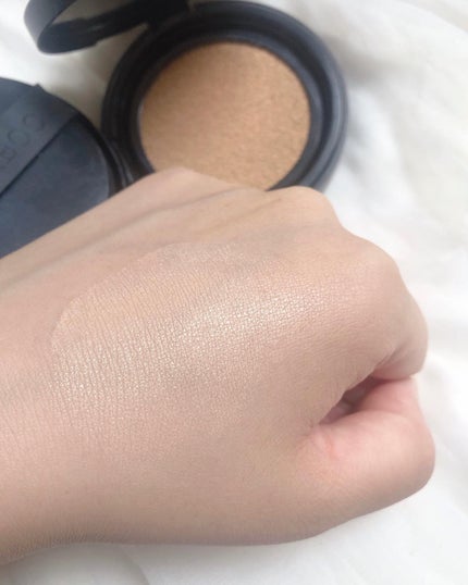 ベルベットジュエルクッション/BIVABOO/クッションファンデーションを使ったクチコミ(2枚目)