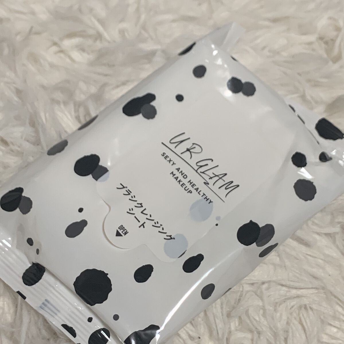 ブラシクレンジングシート/U R GLAM/その他を使ったクチコミ（1枚目）