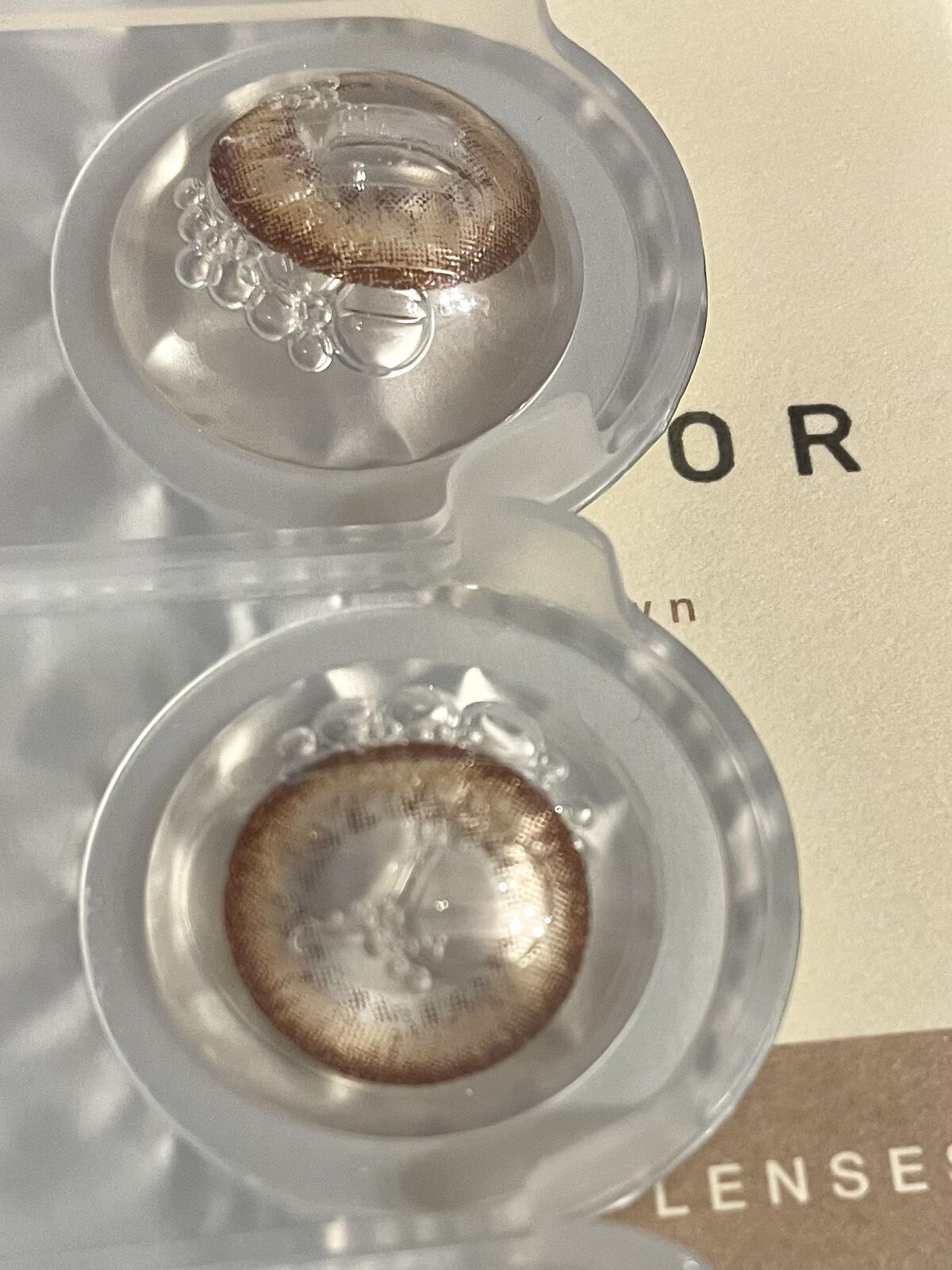 クリアレンズ　クレモール　クリア2week /CLEMOR/２週間（２WEEKS）カラコンを使ったクチコミ（2枚目）