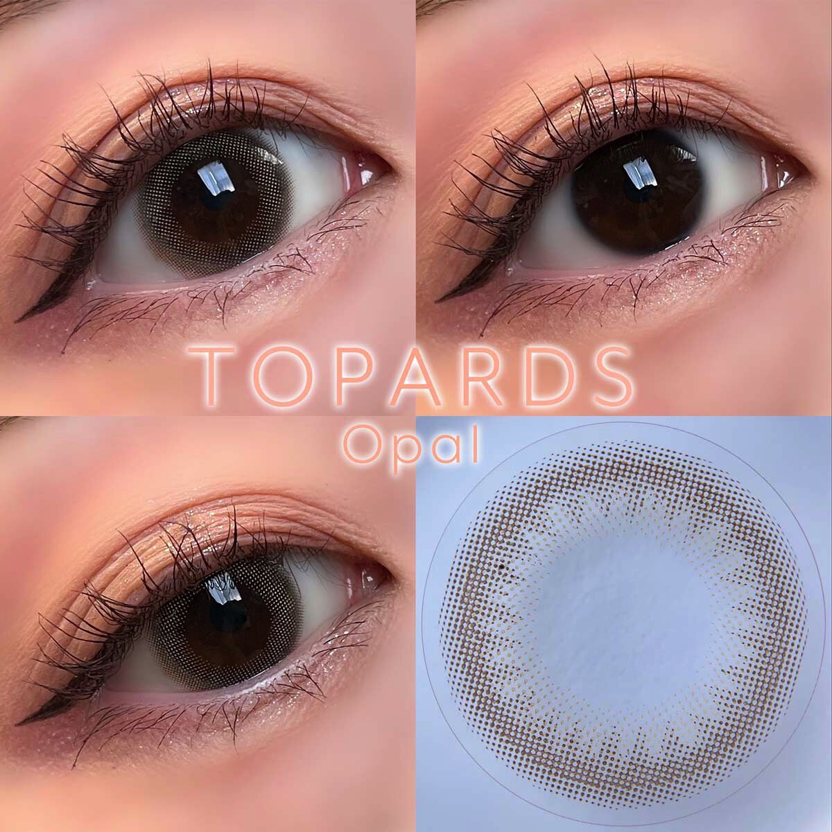 TOPARDS 1day オパール/TOPARDS/ワンデー（１DAY）カラコンを使ったクチコミ（3枚目）