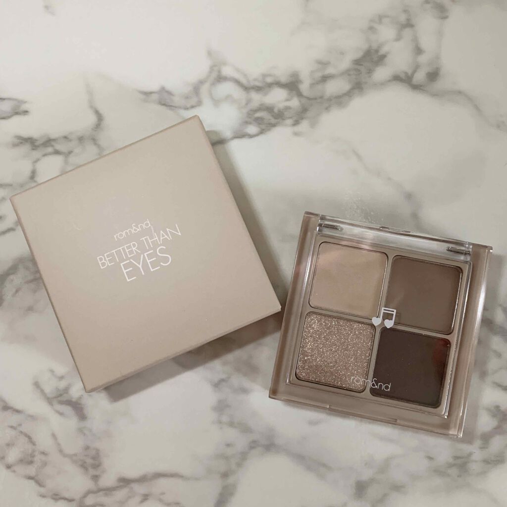 ベターザンアイズ ミュージックシリーズ/rom&nd/アイシャドウパレットを使ったクチコミ(1枚目)