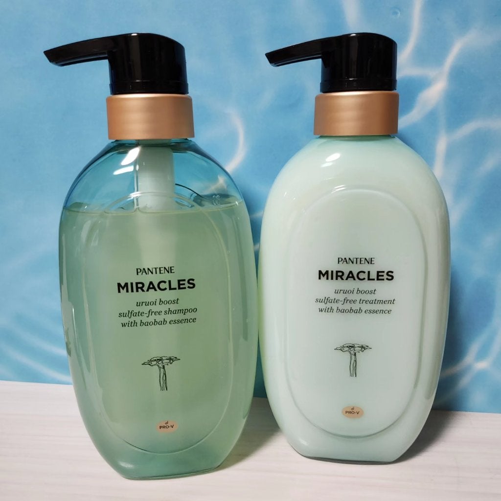 ミラクルズ うるおいブースト シャンプー/トリートメント/パンテーン/市販シャンプーを使ったクチコミ(1枚目)