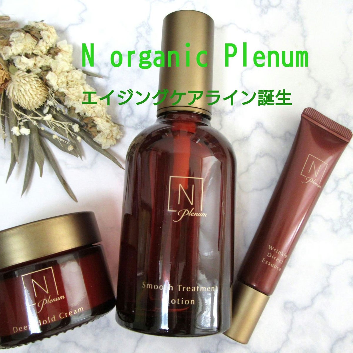 Ｎorganic Plenumスムーストリートメントローション クリーム-