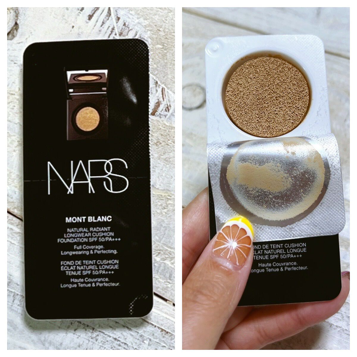 ピュアラディアントプロテクション アクアティックグロー クッションファンデーション SPF50+／PA+++/NARS/クッションファンデーションを使ったクチコミ（3枚目）
