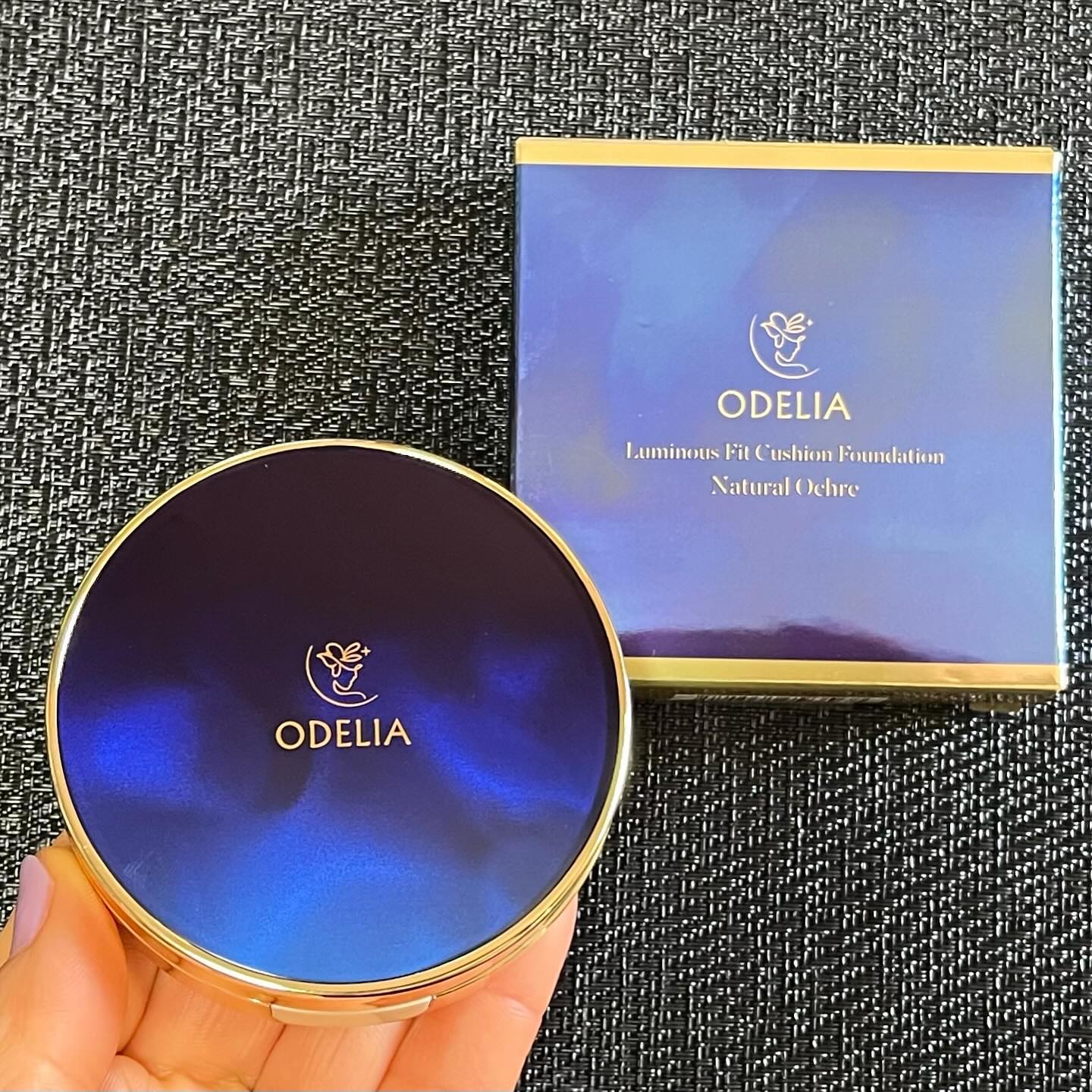 ルミナスフィット クッションファンデーション  02 ナチュラルオークル/ODELIA/クッションファンデーションを使ったクチコミ（1枚目）