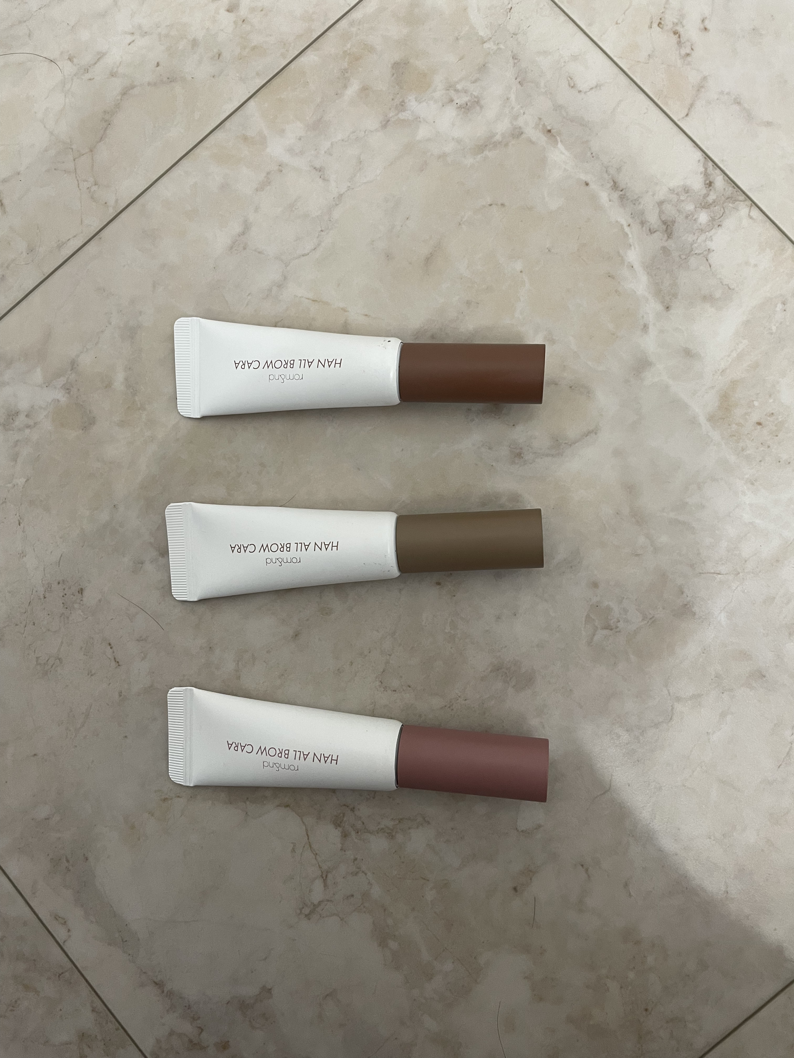 ハンオールブロウカラ/rom&nd/眉マスカラを使ったクチコミ（1枚目）