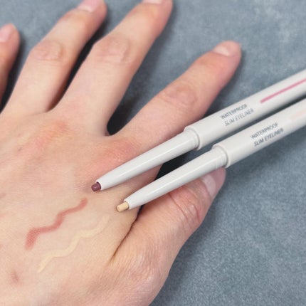 ウォータープルーフ スリム アイライナー/Tooq/ジェルアイライナーを使ったクチコミ(2枚目)