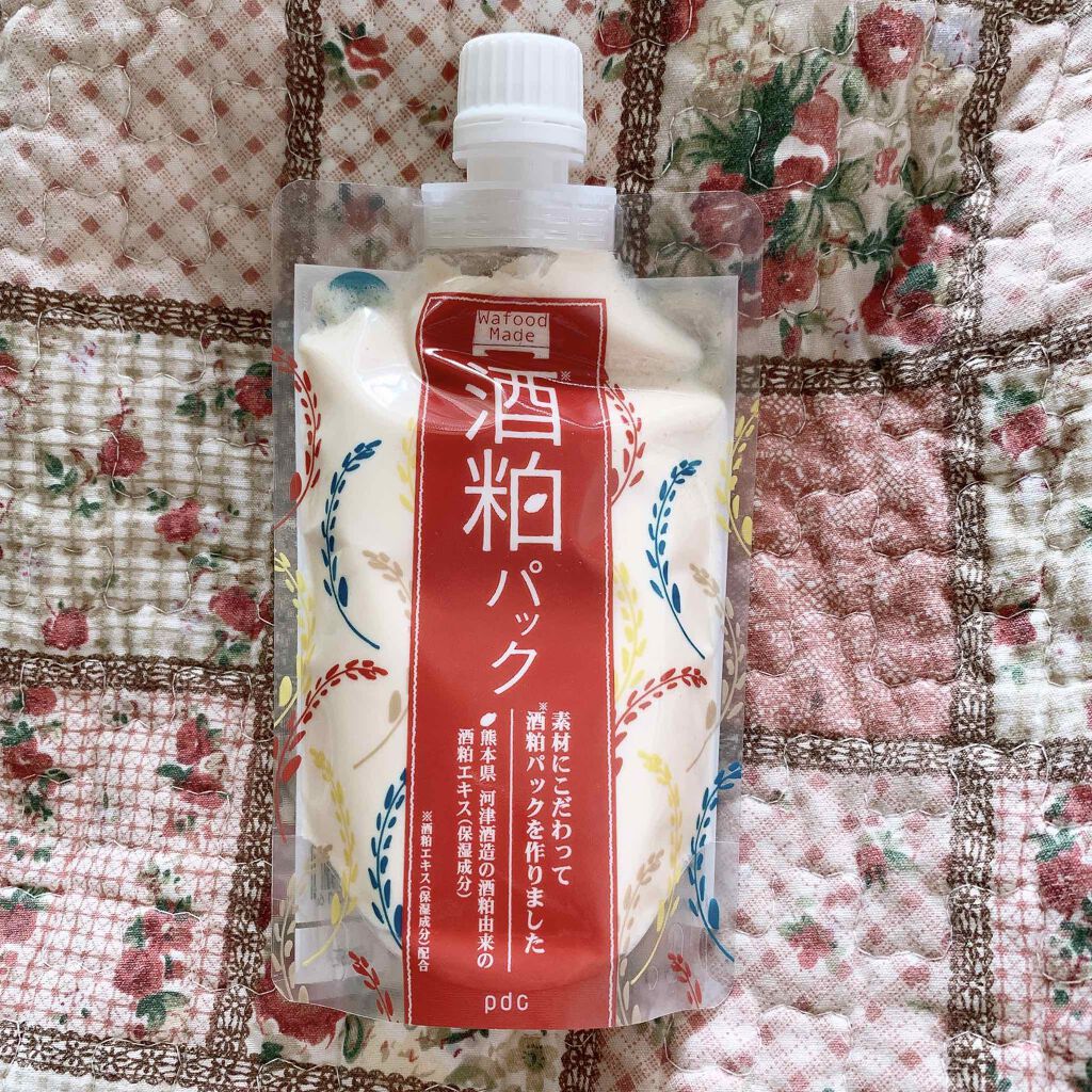 ワフードメイド　酒粕パック/pdc/洗い流すパック・マスクを使ったクチコミ（1枚目）