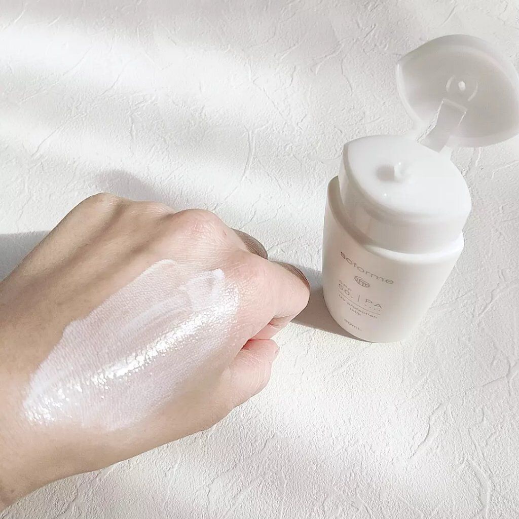 紫外線対策ミルク/soforme/日焼け止めミルクを使ったクチコミ（3枚目）