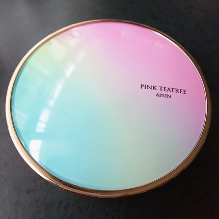ピンクティーツリーカバークッション/APLIN/クッションファンデーションを使ったクチコミ(1枚目)