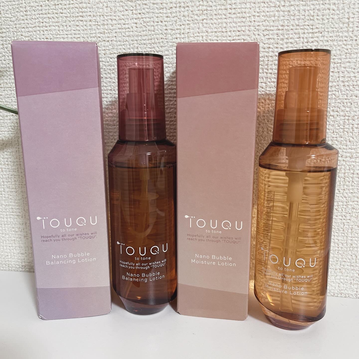 TOUQU to tone ナノバブル バランシングローション/TOUQU to tone/化粧水を使ったクチコミ（1枚目）