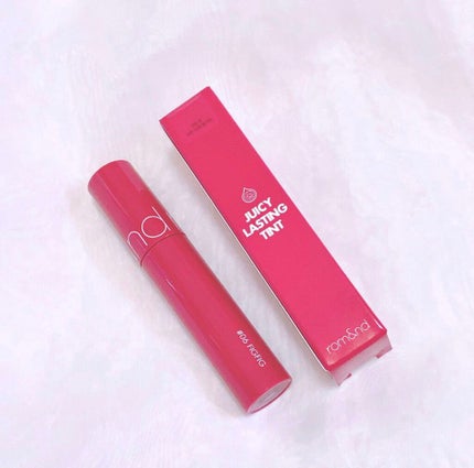 ジューシーラスティングティント/rom&nd/リップティントを使ったクチコミ(1枚目)