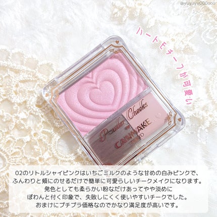 パウダーチークス/キャンメイク/パウダーチークを使ったクチコミ(4枚目)