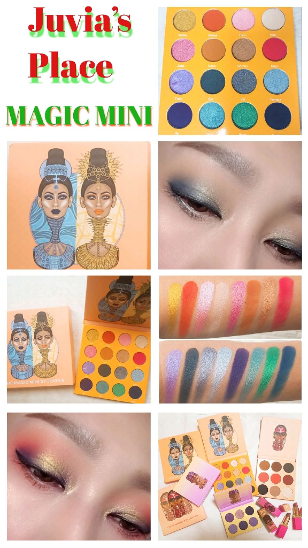 THE MAGIC MINI BY JUVIA’S/Juvia's Place/アイシャドウパレットを使ったクチコミ（1枚目）