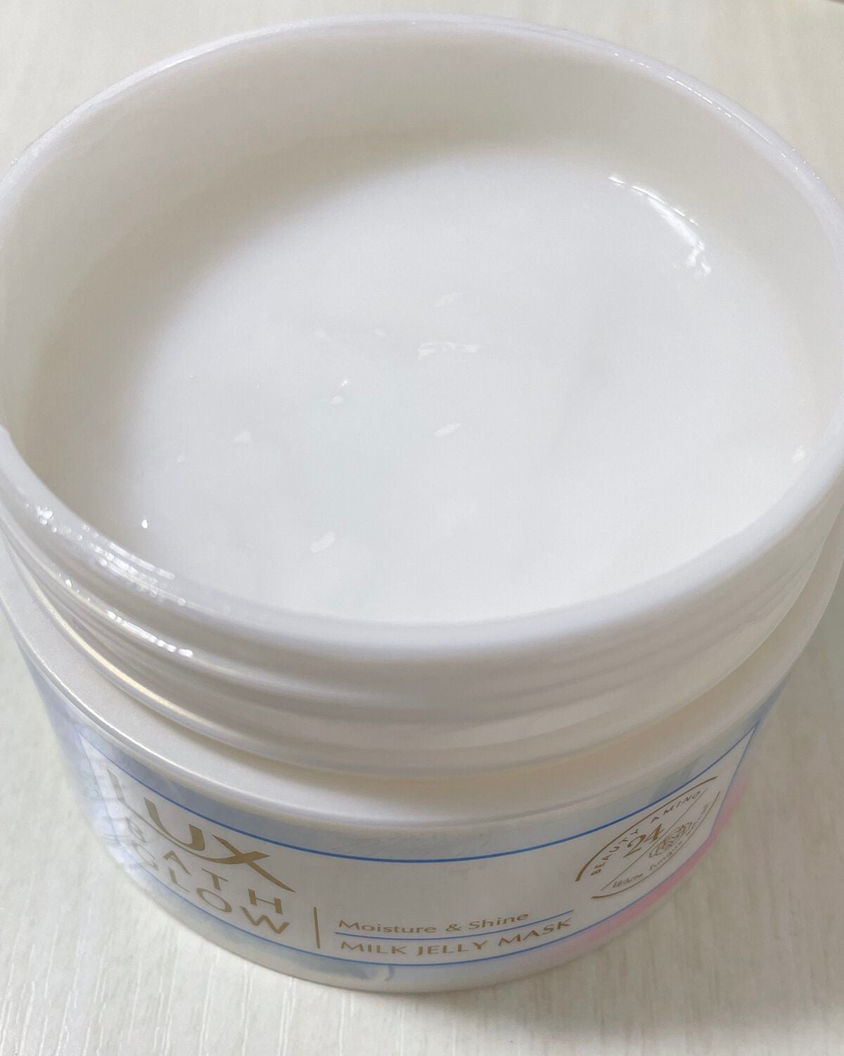 バスグロウ モイスチャー&シャイン ミルクジェリーマスク/LUX/ヘアマスク・ヘアパックを使ったクチコミ(2枚目)