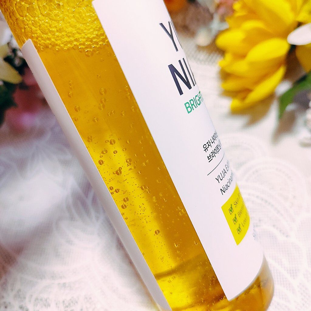 ユズナイアシン30 デイズ ミラクルブライトニング トナー/SOME BY MI/化粧水を使ったクチコミ（2枚目）