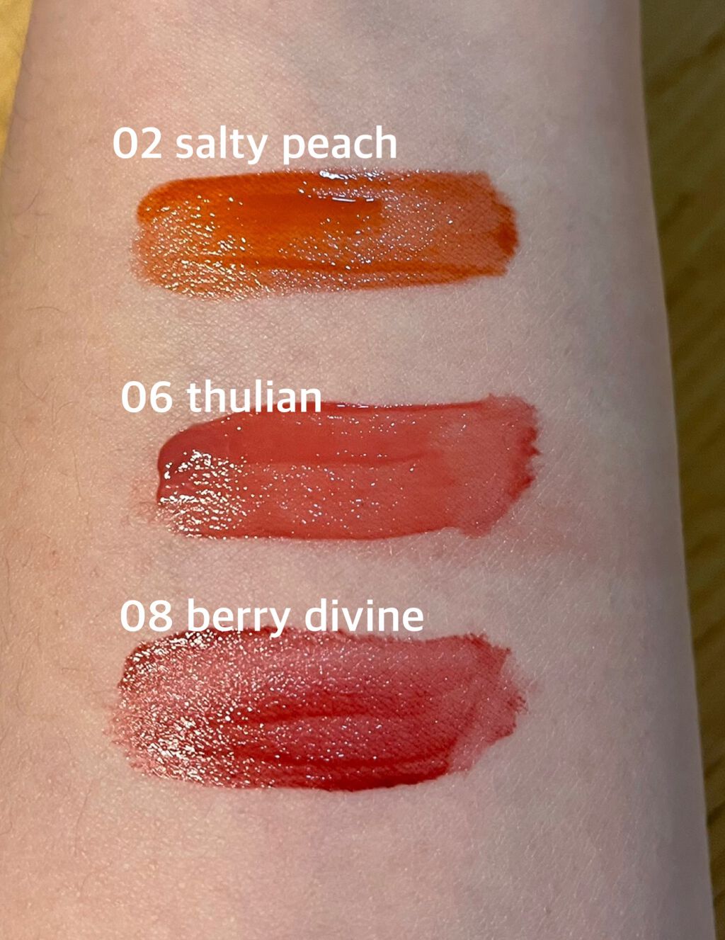 デュイフルウォーターティント/rom&nd/リップティントを使ったクチコミ（2枚目）