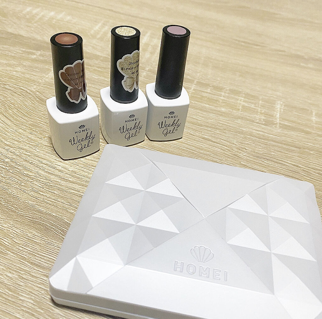 ウィークリージェル/HOMEI/ジェルネイルを使ったクチコミ（2枚目）