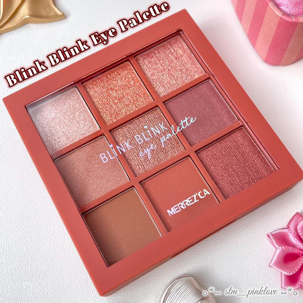 BLINK BLINK eye palette/MERREZ'CA/アイシャドウパレットを使ったクチコミ（3枚目）