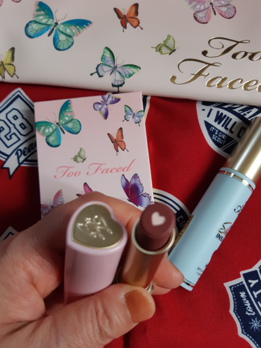 トゥー フェム ハート コア リップスティック/Too Faced/口紅を使ったクチコミ（3枚目）