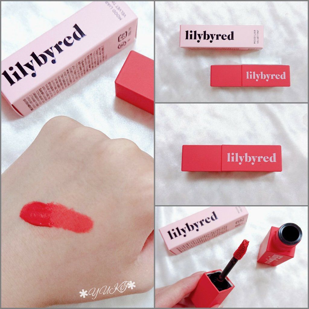 ブラッディライアー コーティングティント/lilybyred/リップティントを使ったクチコミ(6枚目)