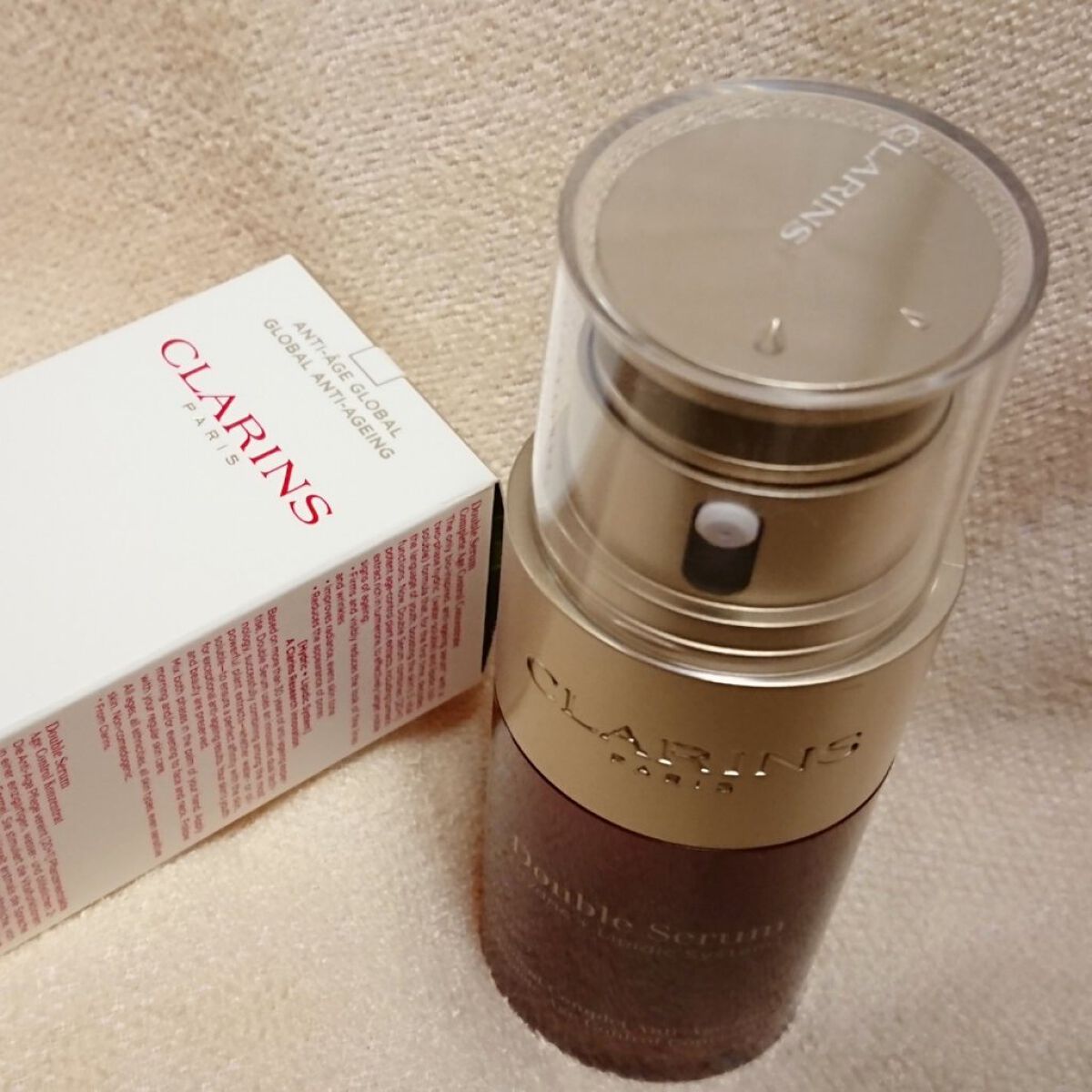 ダブル セーラム EX/CLARINS/美容液を使ったクチコミ（2枚目）