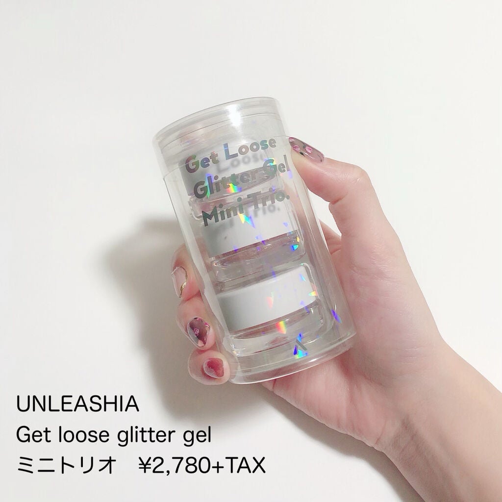 ゲットルーズグリッタージェル/unleashia/グリッターを使ったクチコミ(2枚目)