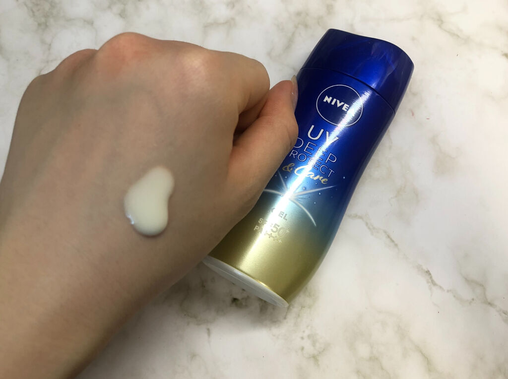 ニベアUV ディープ プロテクト＆ケア ジェル/ニベア/日焼け止めジェルを使ったクチコミ（2枚目）